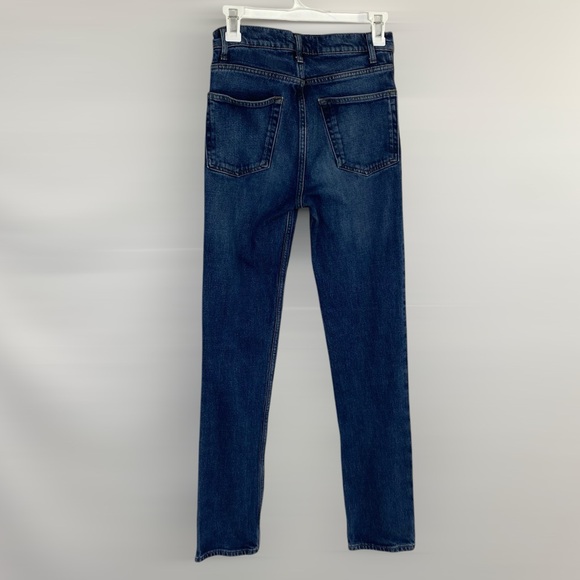 Reformation Blue Straight Leg Women's Jeans - Picture 3 of 6